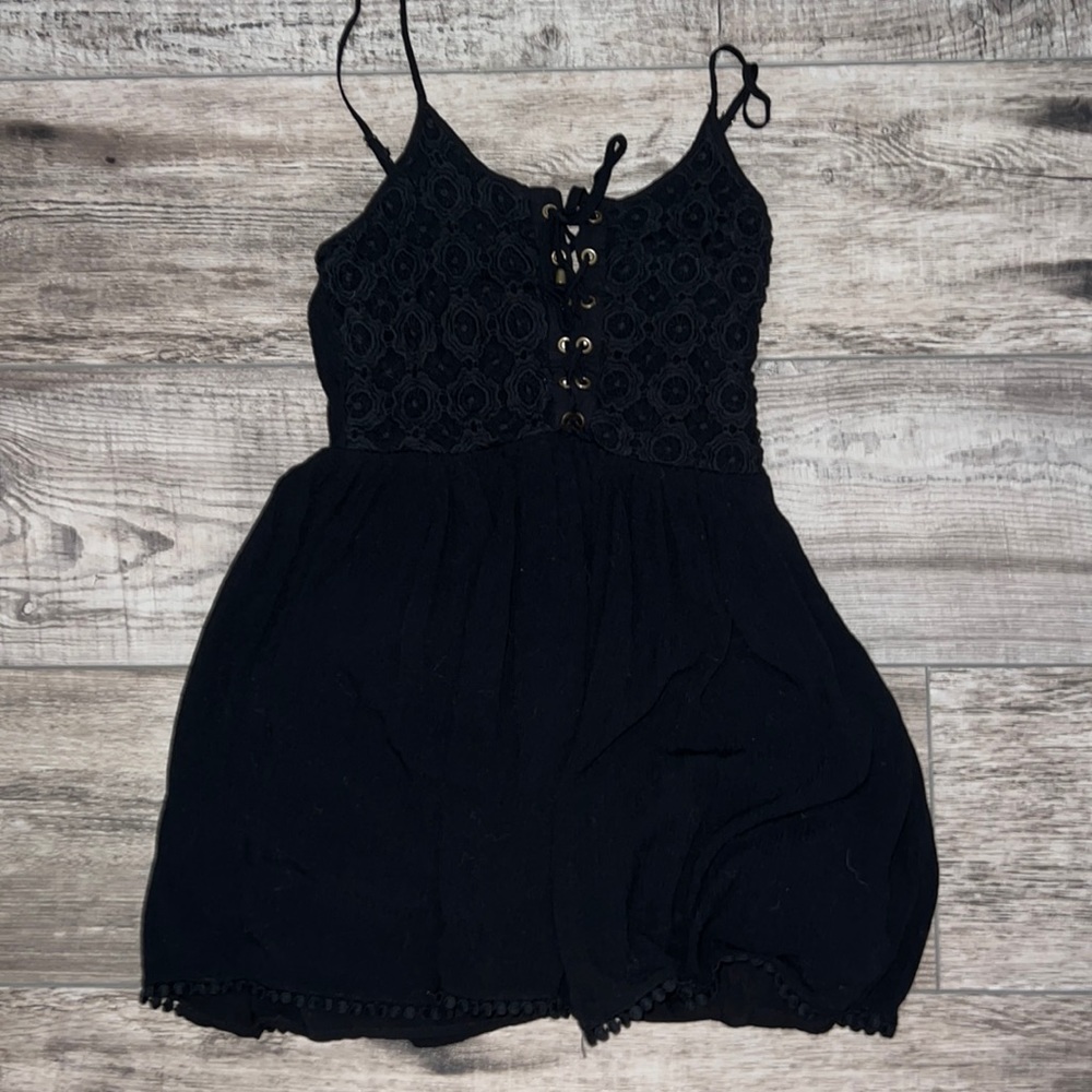 Black tie dress